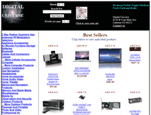 Tablet Screenshot of diguniverse.com